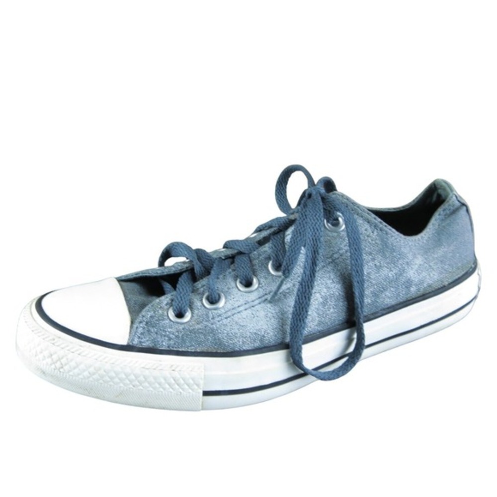 Converse Women's All Star Sneaker Gray Fabric Size 8M‎ Gently Used 2025